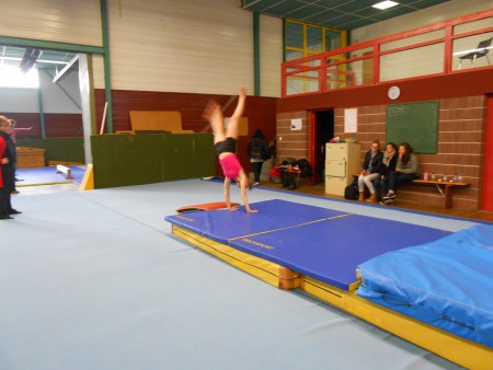 Entrainement avec Elodie....