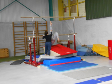 Entrainement avec Elodie....